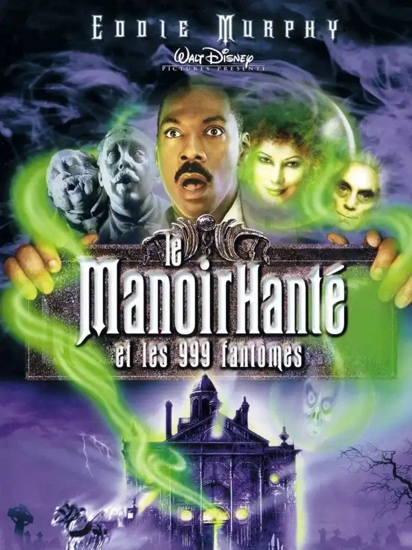 Jaquette de Le Manoir hanté et les 999 fantômes