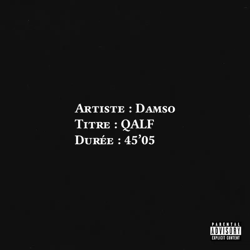 Jaquette de Damso - QALF 2020