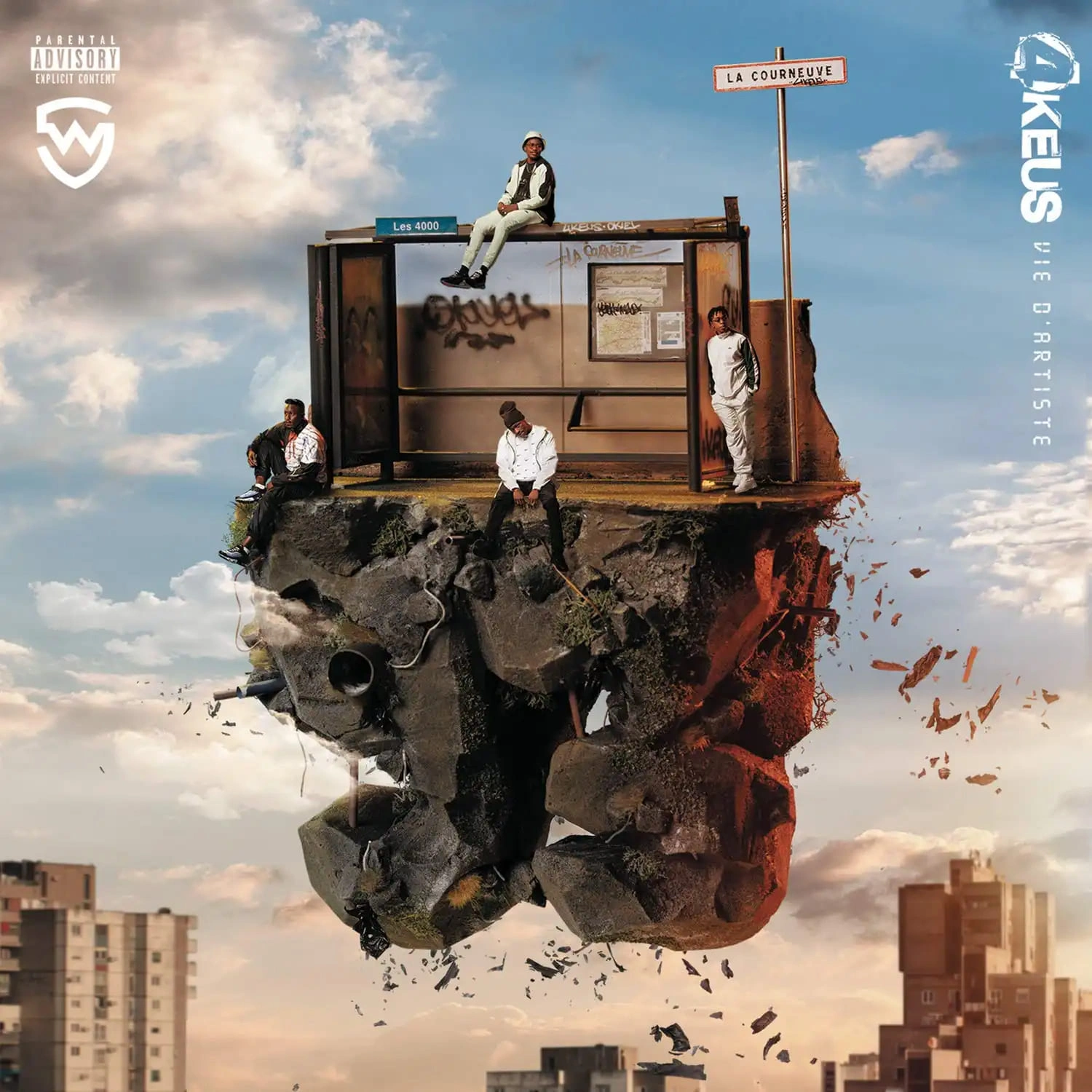 Jaquette de 4Keus - Vie d'artiste (Réédition) 2020