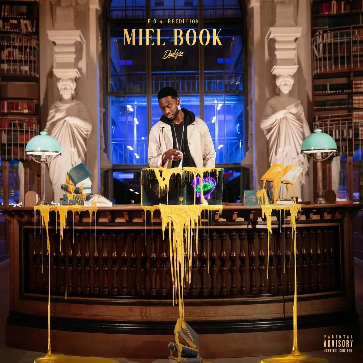 Jaquette de Dadju - Poison Ou Antidote (Edition Miel Book) 2020