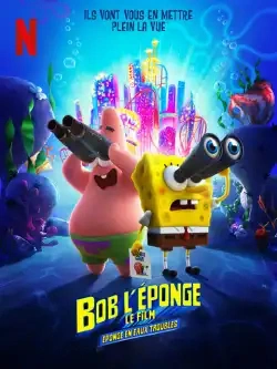 Jaquette de Bob l'éponge - Le film : Éponge en eaux troubles