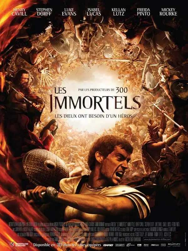 Jaquette de Immortals