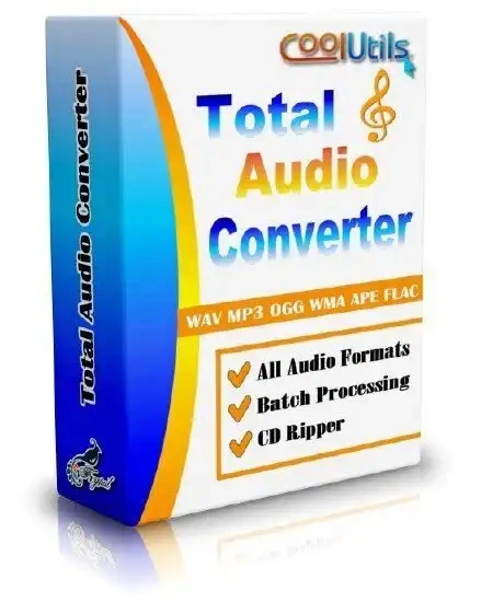 Jaquette de CoolUtils Total Audio Converter 5.3.0.237
