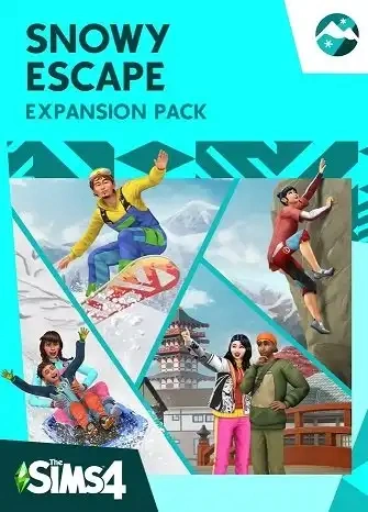Jaquette de The Sims 4 Snowy Escape