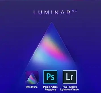 Jaquette de Skylum Luminar AI v1.0.0.7189 Standalone et Plugins Adobe PS/LR