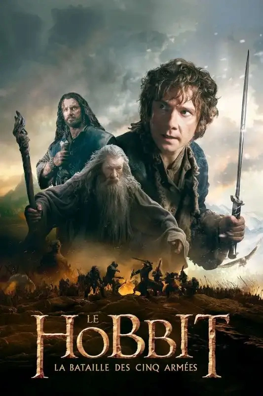 Jaquette de Le Hobbit : La Bataille des cinq armées