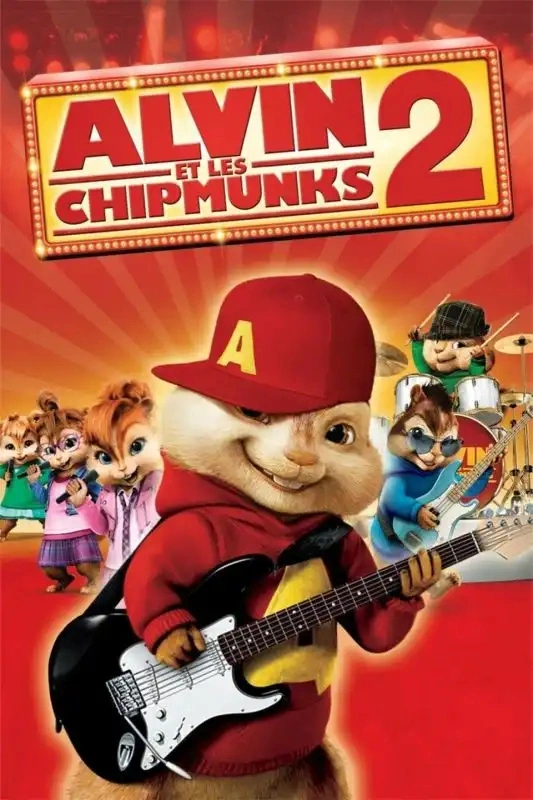 Jaquette de Alvin et les Chipmunks 2 (2009)
