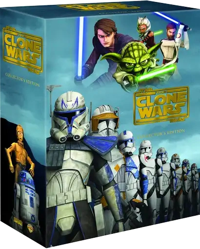 Jaquette de Star Wars: The Clone Wars (Integral)