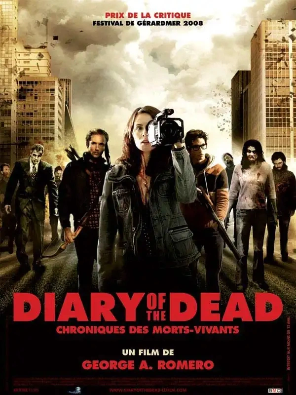 Jaquette de Diary Of The Dead