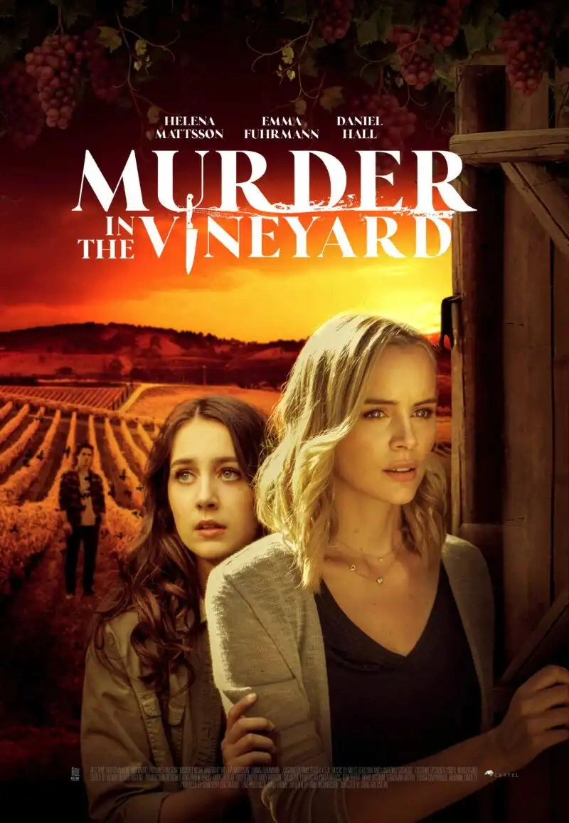 Jaquette de Murder in the Vineyard