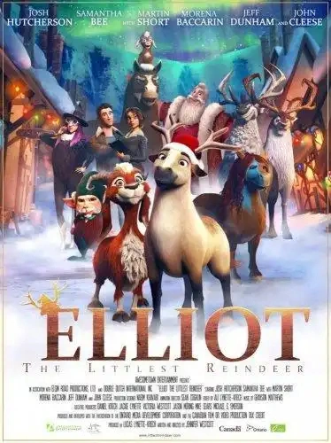 Jaquette de Elliot The Littlest Reindeer