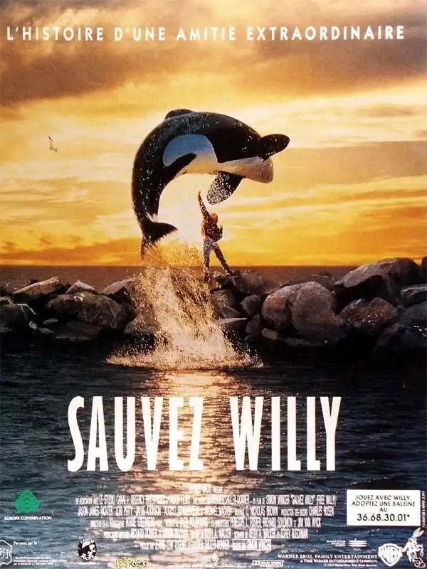 Jaquette de Sauvez Willy