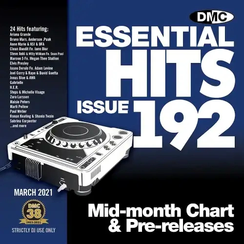 Jaquette de DMC-Essential Hits vol 192 - 2021