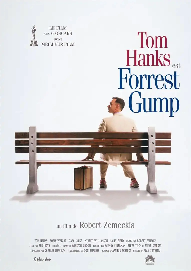 Jaquette de Forrest Gump ENG