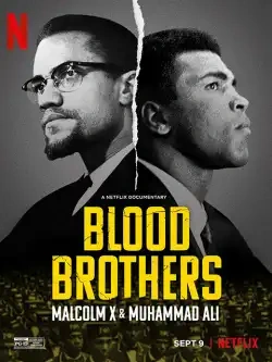 Jaquette de Blood Brothers Malcolm X and Muhammad Ali