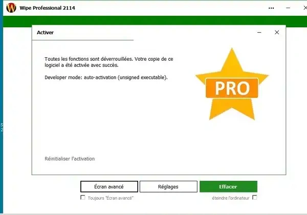 Jaquette de Wipe Professional 2114 Win x32x64 Multi + Crack