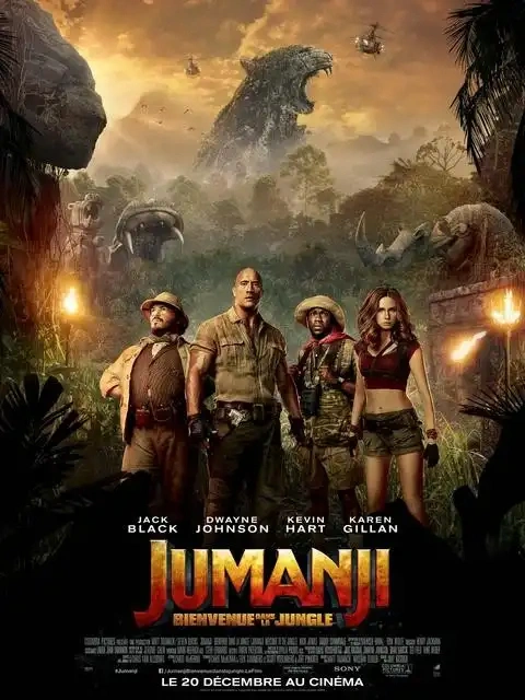 Jaquette de Jumanji Welcome to the Jungle