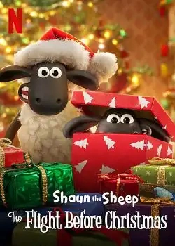 Jaquette de Shaun the Sheep the Flight Before Christmas