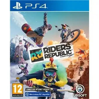 Jaquette de RIDERS REPUBLIC Incl Update v1.05 PS4