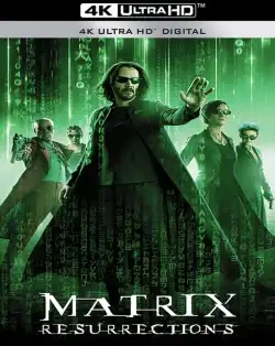 Jaquette de The Matrix 4 Resurrections