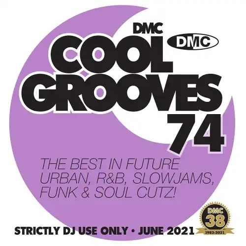 Jaquette de DMC-Cool Grooves vol 74 2021