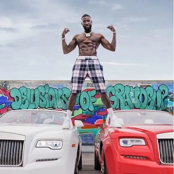 Jaquette de Gucci Mane - Delusions of Grandeur 2019