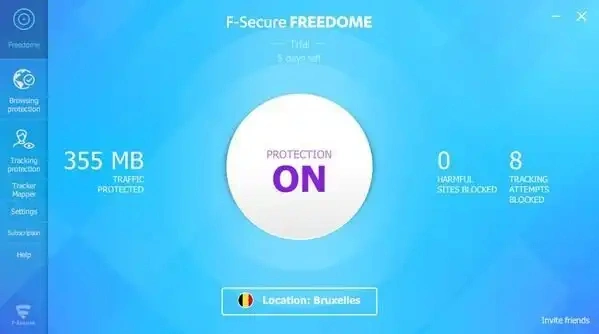 Jaquette de F-Secure Freedome V.P.N 2.30.6180.0