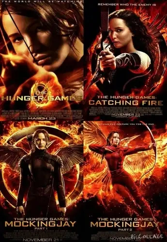 Jaquette de Hunger games quadrilogie