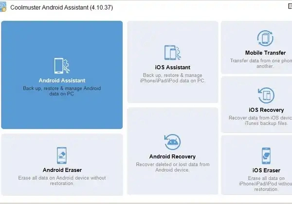 Jaquette de Coolmuster Android Assistant 4.10.37 Win x32x64 ENG + Crack
