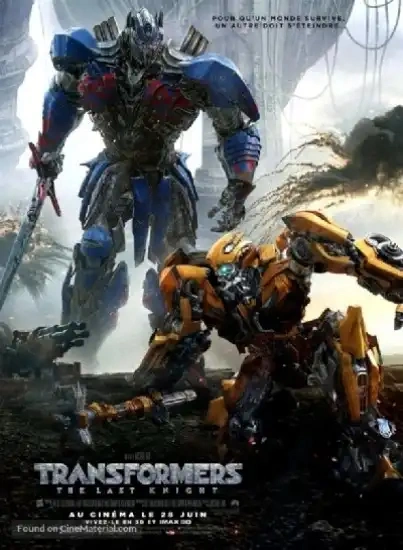 Jaquette de Transformers The Last Knight