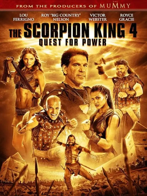 Jaquette de Le Roi Scorpion 4 - La quête du pouvoir