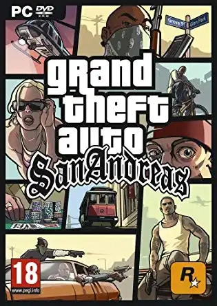 Jaquette de GTA San Andreas