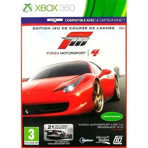 Jaquette de Forza Motorsport 4 Racing GOTY PAL XBOX360
