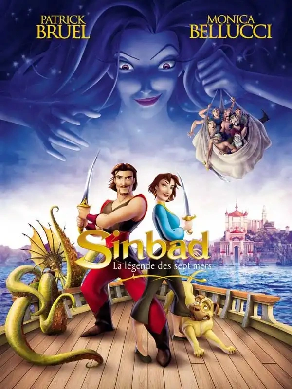 Jaquette de Sinbad - la légende des sept mers