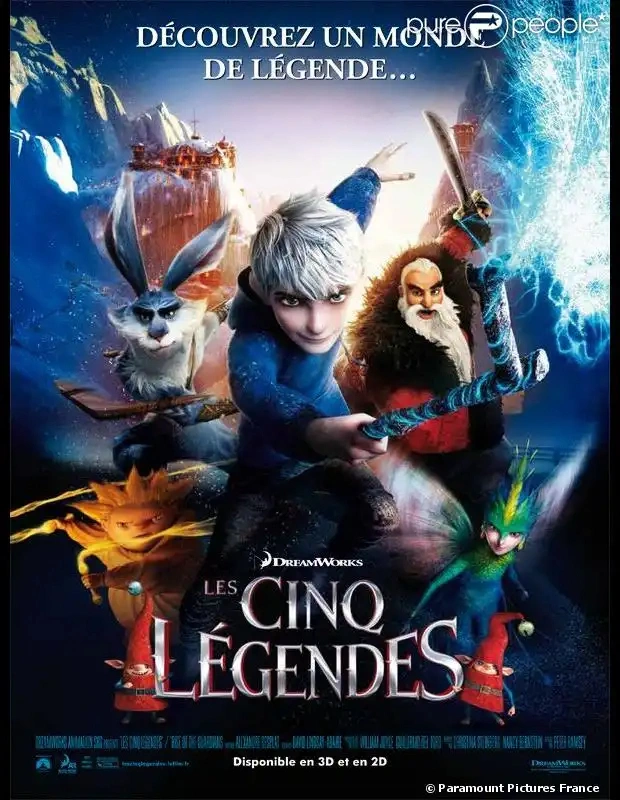 Jaquette de Rise of the Guardians (2012)
