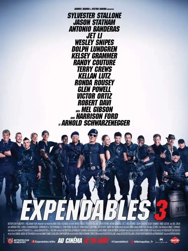 Jaquette de The Expendables 3