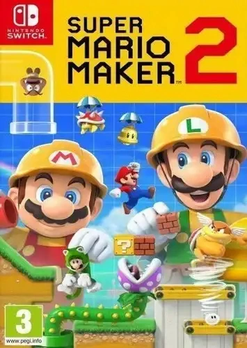 Jaquette de Super Mario Maker 2 V3.0.0 Eur SuperXCi