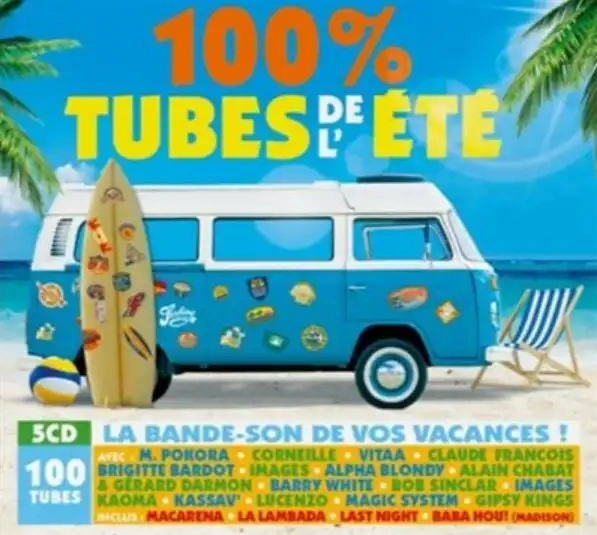 Jaquette de VA - 100% Tubes de l'été 2022