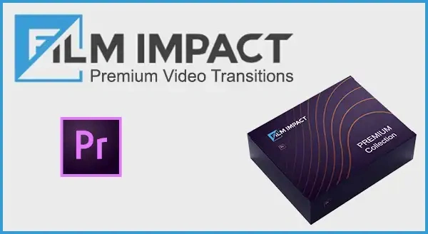 Jaquette de Film Impact Pre-mium Video Transitions v4.7.2 pour Adobe Premiere Pro