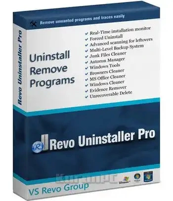 Jaquette de Revo Uninstaller Pro 5.0.5 Multi + Portable