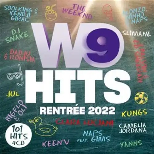 Jaquette de VA"W9 HITS RENTRÉE 2022