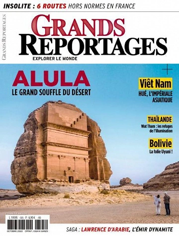 Jaquette de Grands Reportages - Octobre 2022