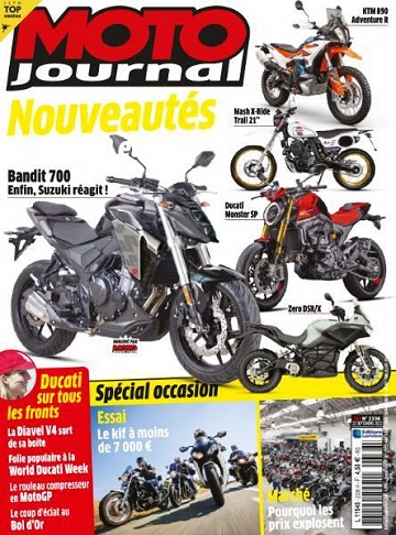 Jaquette de Moto Journal - 22 Septembre 2022