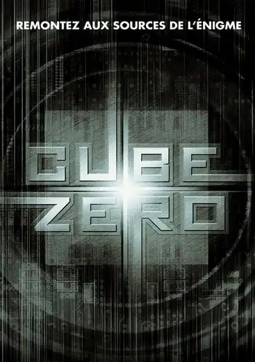 Jaquette de Cube Zero