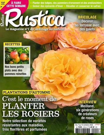 Jaquette de Rustica - 7 Octobre 2022
