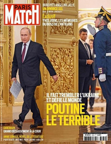 Jaquette de Paris Match - 13 Octobre 2022