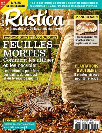 Jaquette de Rustica - 14 Octobre 2022