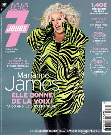 Jaquette de Télé 7 Jours - 22 Octobre 2022