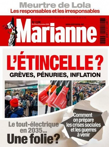 Jaquette de Marianne - 20 Octobre 2022