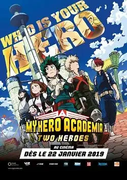 Jaquette de My Hero Academia Two Heroes